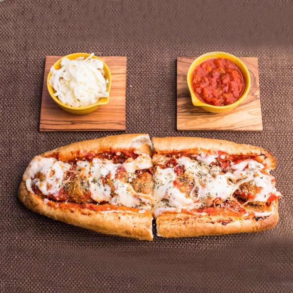 Meatball Parmesan Subs